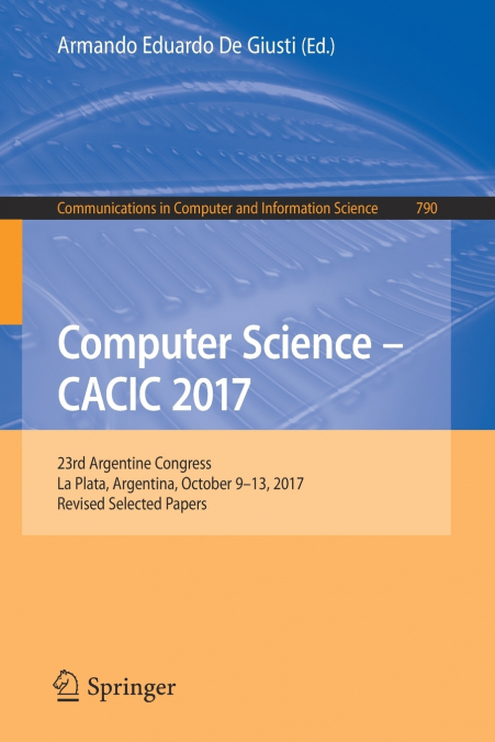 COMPUTER SCIENCE - CACIC 2017