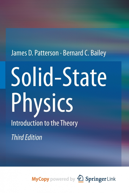 SOLID-STATE PHYSICS