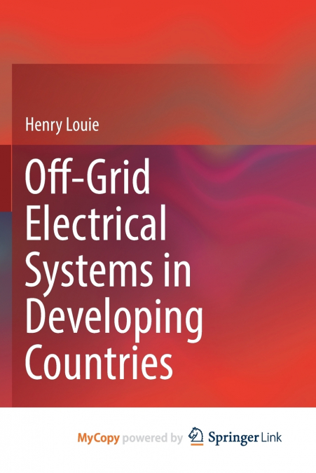 OFF-GRID ELECTRICAL SYSTEMS IN DEVELOPING COUNTRIES