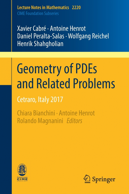 GEOMETRY OF PDES AND RELATED PROBLEMS
