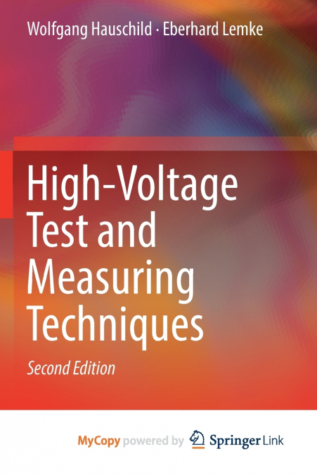 HIGH-VOLTAGE TEST AND MEASURING TECHNIQUES