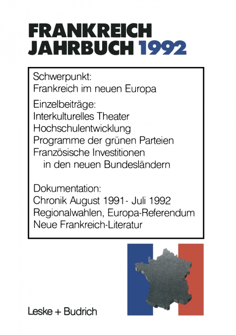 FRANKREICH JAHRBUCH 2013