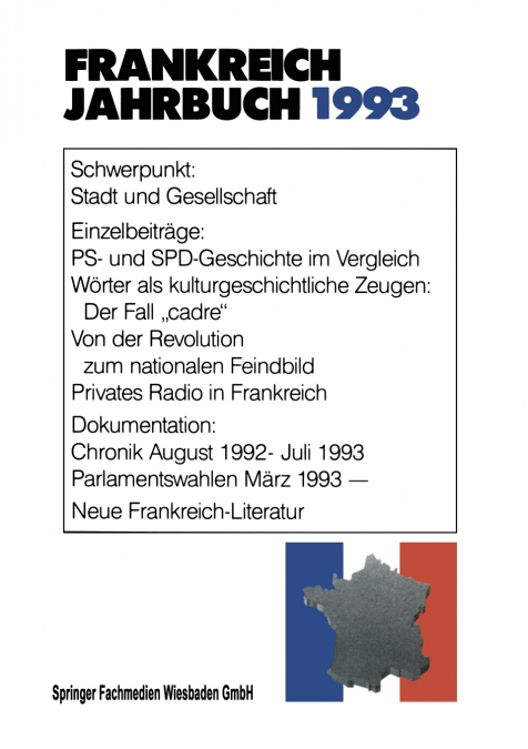 FRANKREICH-JAHRBUCH 1993