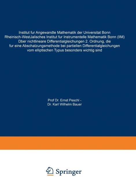 ?BER EINE NICHTLINEARE DIFFERENTIALGLEICHUNG 2. ORDNUNG DIE