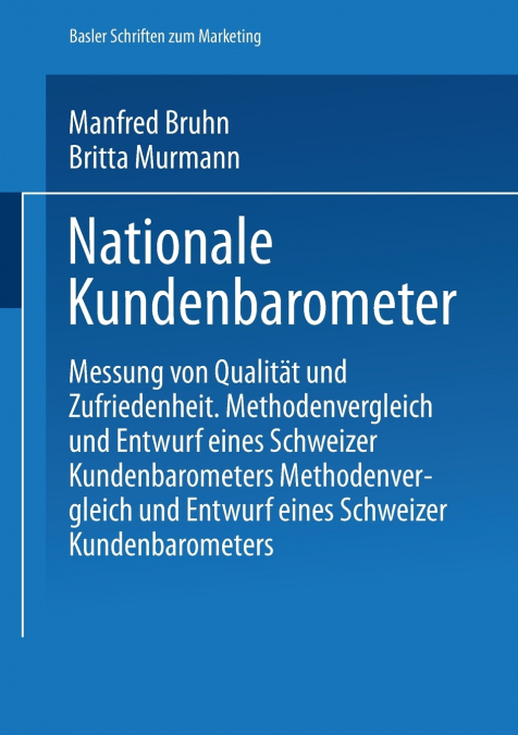 NATIONALE KUNDENBAROMETER