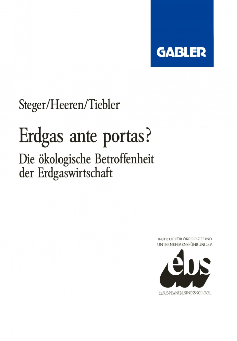 ERDGAS ANTE PORTAS?