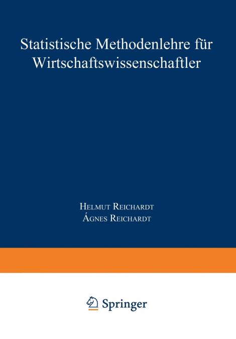 STATISTISCHE METHODENLEHRE FUR WIRTSCHAFTSWISSENSCHAFTLER
