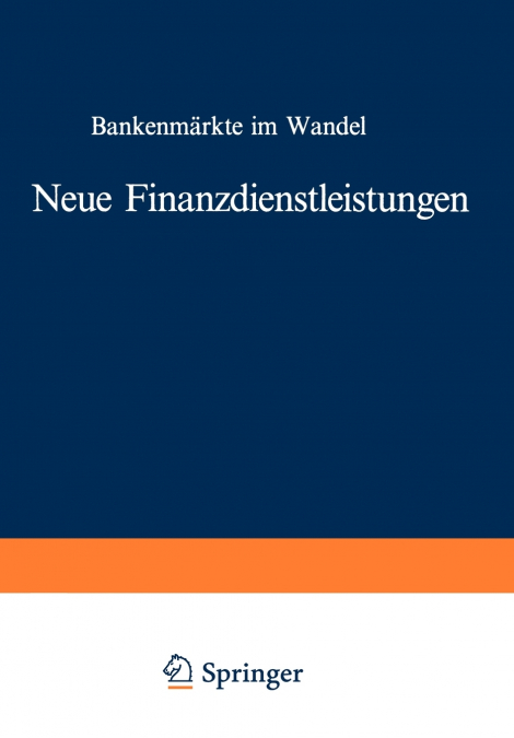NEUE FINANZDIENSTLEISTUNGEN