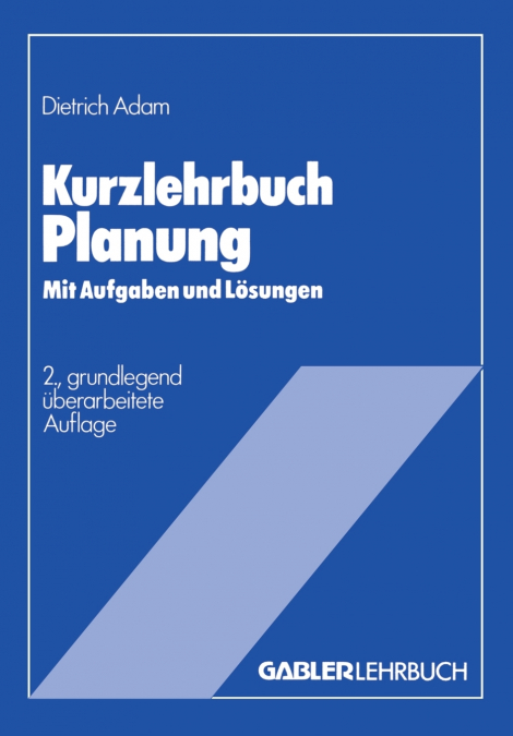 KURZLEHRBUCH PLANUNG