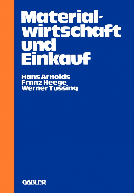 MATERIALWIRTSCHAFT UND EINKAUF