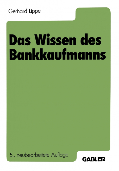 DAS WISSEN DES BANKKAUFMANNS