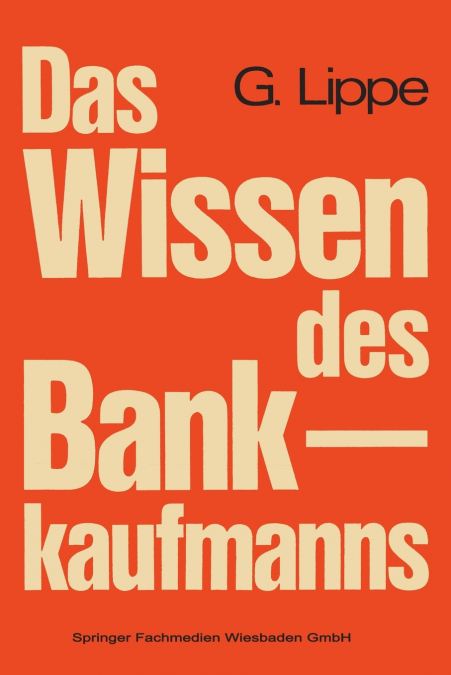 DAS WISSEN DES BANKKAUFMANNS