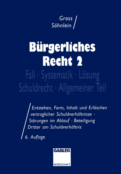 BURGERLICHES RECHT 2