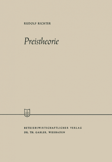PREISTHEORIE