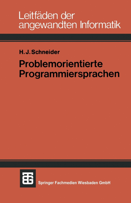 PROBLEMORIENTIERTE PROGRAMMIERSPRACHEN
