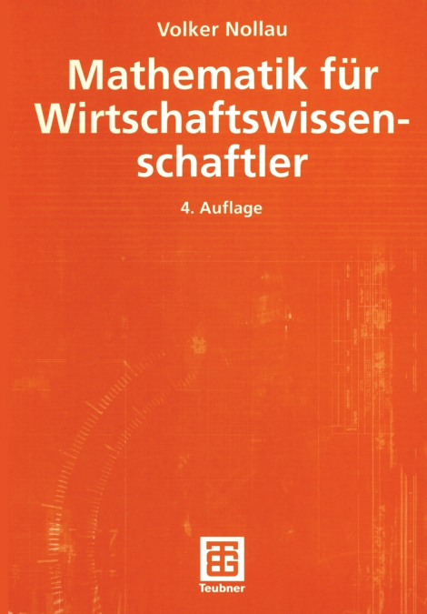 MATHEMATIK FUR WIRTSCHAFTSWISSENSCHAFTLER