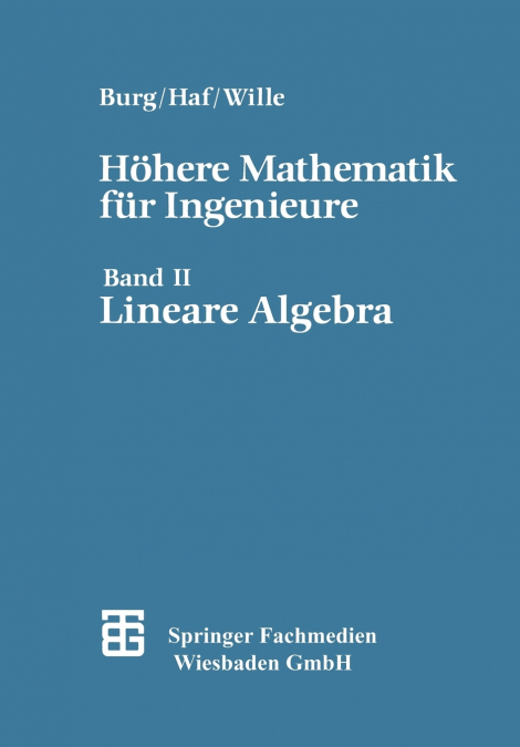 HOHERE MATHEMATIK FUR INGENIEURE