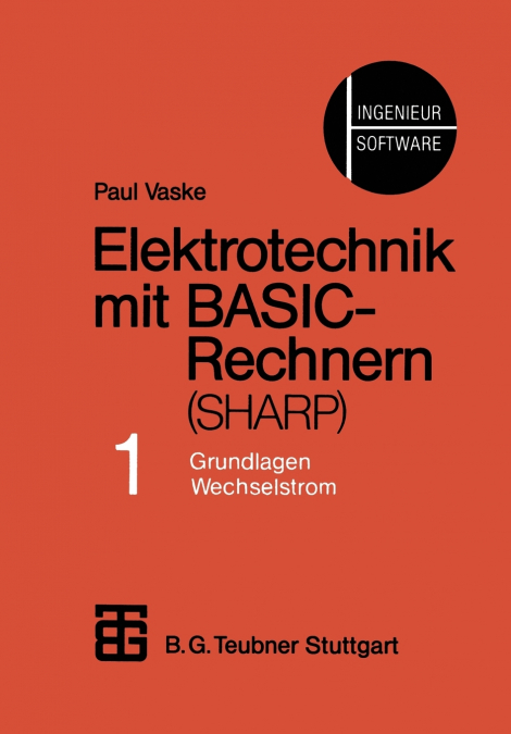 ELEKTROTECHNIK MIT BASIC-RECHNERN (SHARP)