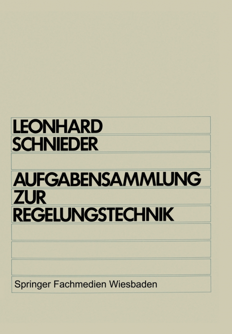 STATISTISCHE ANALYSE LINEARER REGELSYSTEME