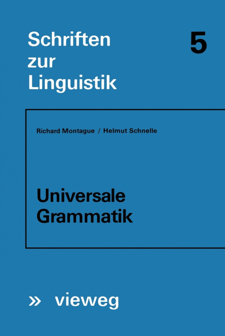 UNIVERSALE GRAMMATIK