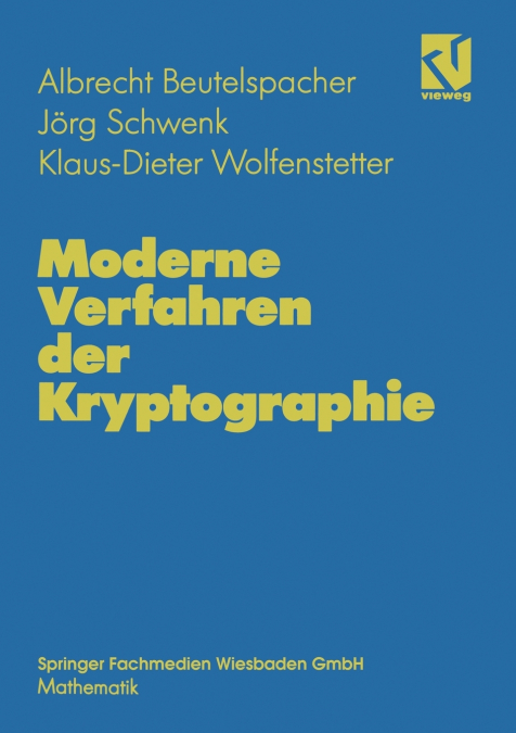 MODERNE VERFAHREN DER KRYPTOGRAPHIE