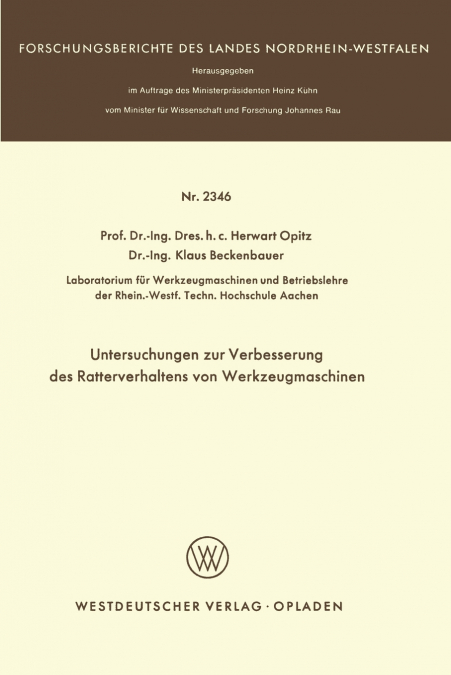 DIE AUFBAUSCHNEIDENBILDUNG BEI DER SPANABHEBENDEN BEARBEITUN