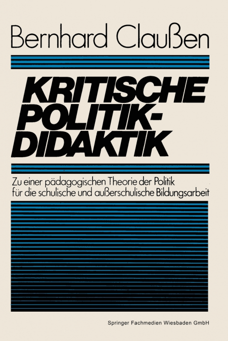 KRITISCHE POLITIKDIDAKTIK