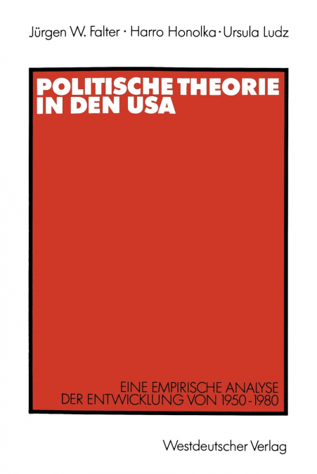 POLITISCHE THEORIE IN DEN USA