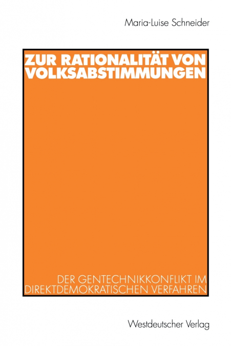 ZUR RATIONALITAT VON VOLKSABSTIMMUNGEN