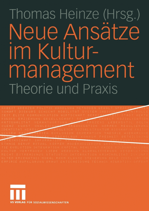 NEUE ANSATZE IM KULTURMANAGEMENT