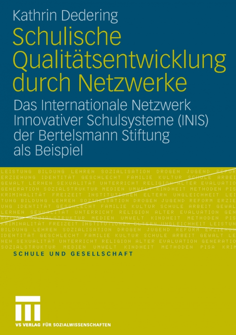 SCHULISCHE QUALITATSENTWICKLUNG DURCH NETZWERKE