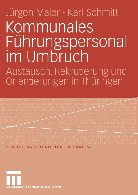 KOMMUNALES FUHRUNGSPERSONAL IM UMBRUCH