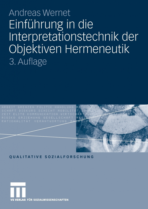 EINFUHRUNG IN DIE INTERPRETATIONSTECHNIK DER OBJEKTIVEN HERM