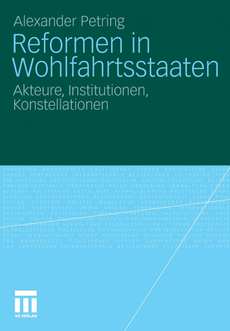 REFORMEN IN WOHLFAHRTSSTAATEN