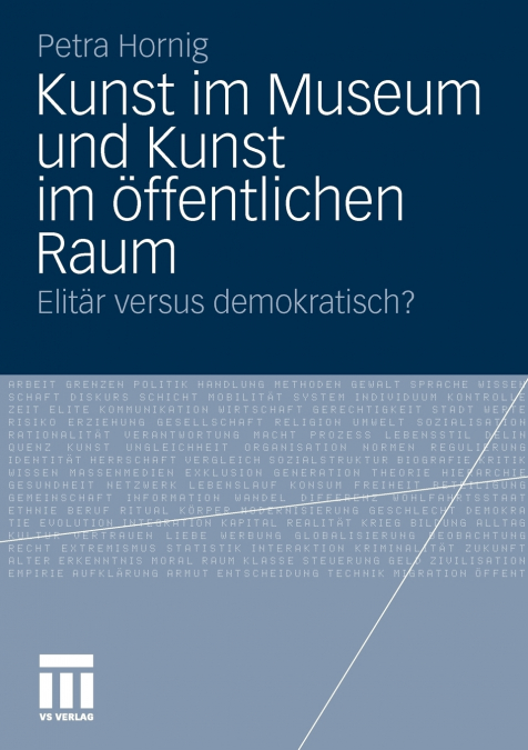 KUNST IM MUSEUM UND KUNST IM OFFENTLICHEN RAUM