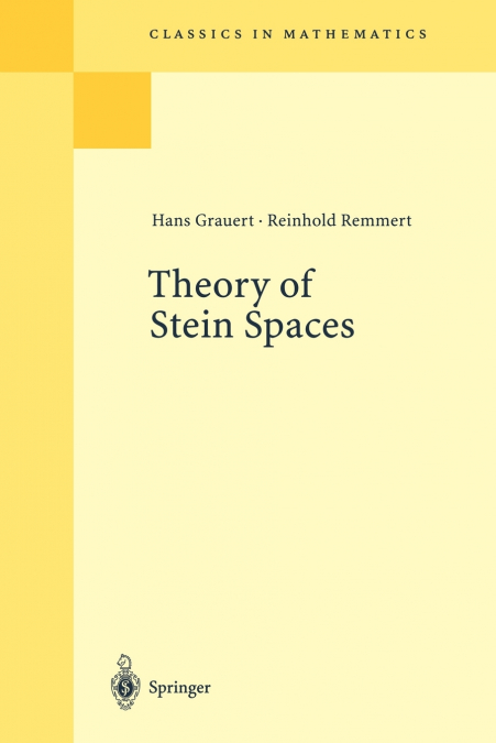 THEORY OF STEIN SPACES