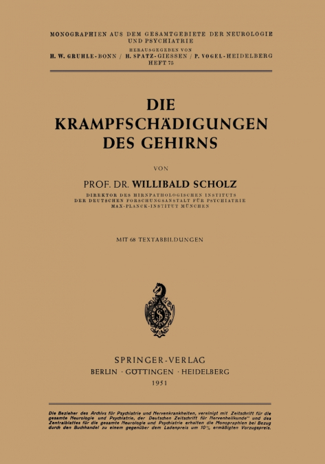 DIE KRAMPFSCHADIGUNGEN DES GEHIRNS