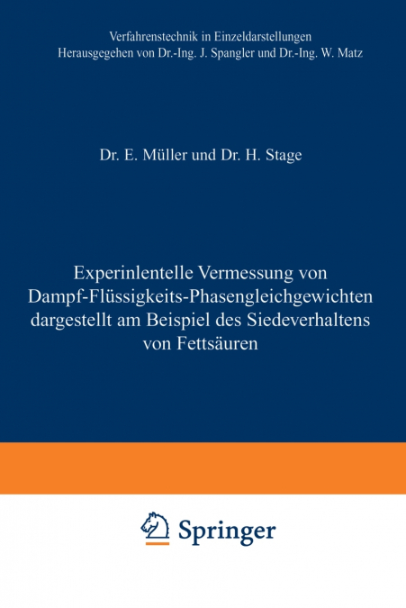 EXPERIMENTELLE VERMESSUNG VON DAMPF-FLUSSIGKEITS-PHASENGLEIC