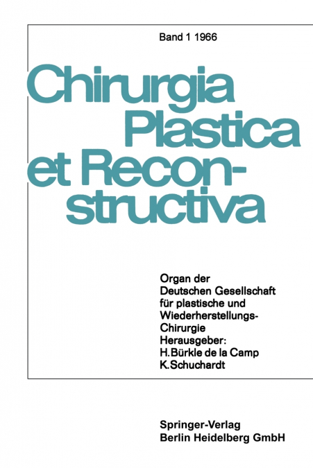 CHIRURGIA PLASTICA ET RECONSTRUCTIVA