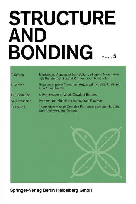 STRUCTURE AND BONDING