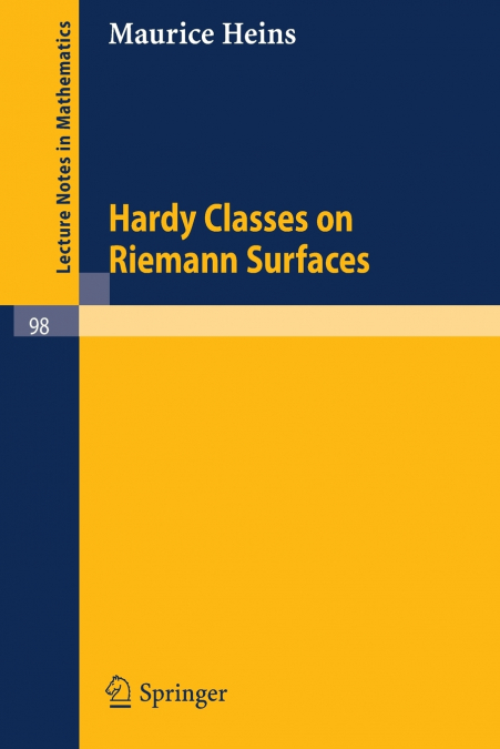 HARDY CLASSES ON RIEMANN SURFACES