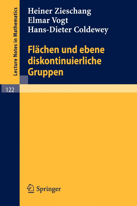 FLACHEN UND EBENE DISKONTINUIERLICHE GRUPPEN