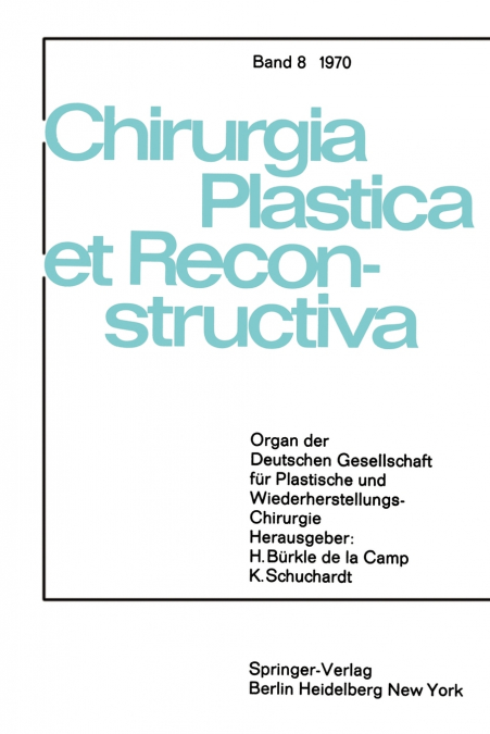SONDERSITZUNG PLASTISCHE CHIRURGIE DER 87. TAGUNG DER DEUTSC