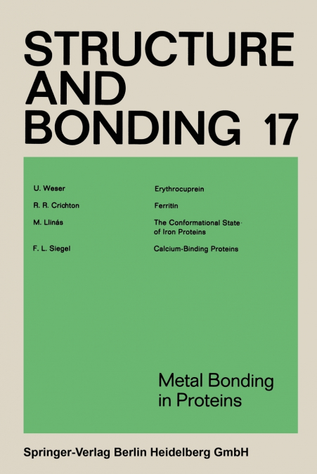 METAL BONDING IN PROTEINS