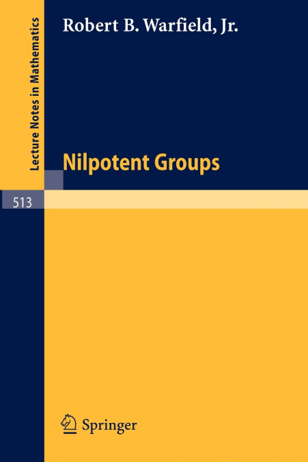 NILPOTENT GROUPS