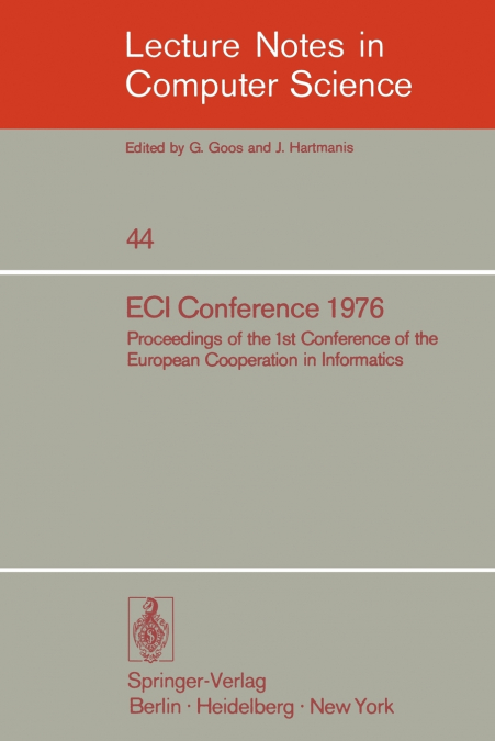 ECI CONFERENCE 1976