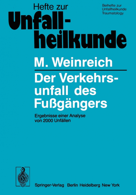 DER VERKEHRSUNFALL DES FU�GANGERS