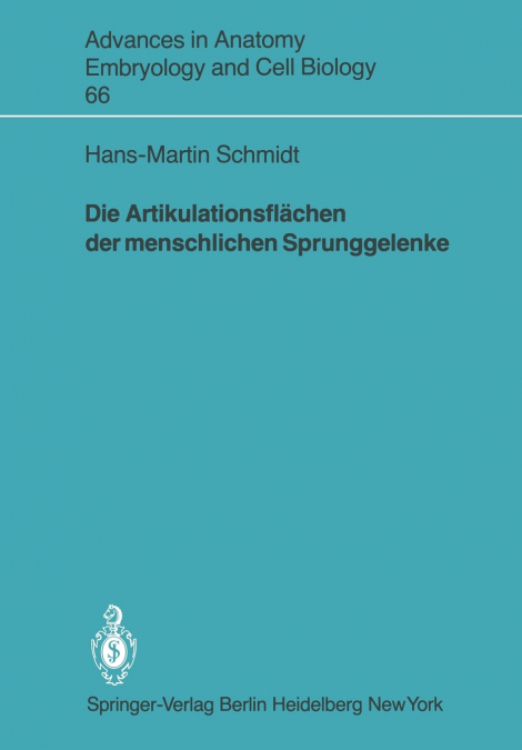 DIE ARTIKULATIONSFLACHEN DER MENSCHLICHEN SPRUNGGELENKE