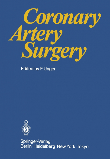 CORONARY ARTERY SURGERY