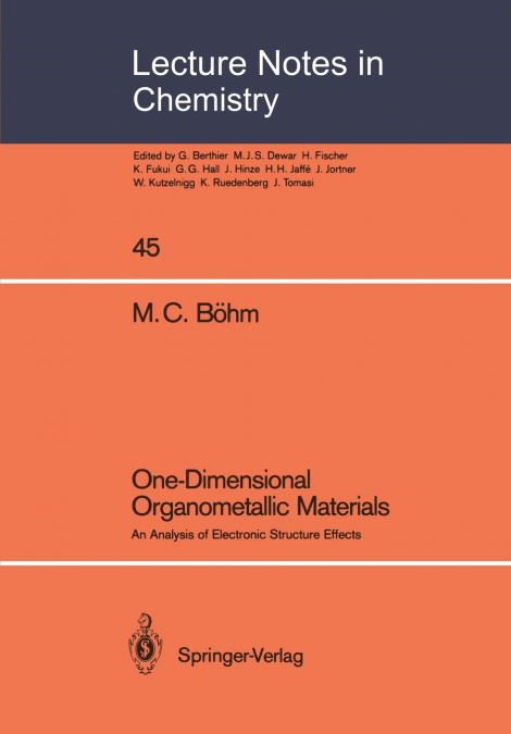 ONE-DIMENSIONAL ORGANOMETALLIC MATERIALS